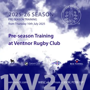 Isle of Wight Rugby Pre-season Training 2025-26